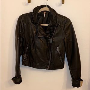 Leather jacket